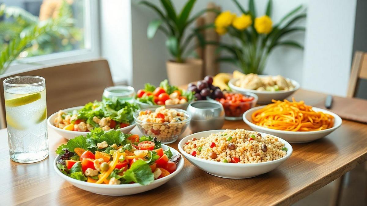 Benefícios das Receitas de Saladas Saudáveis para o Almoço