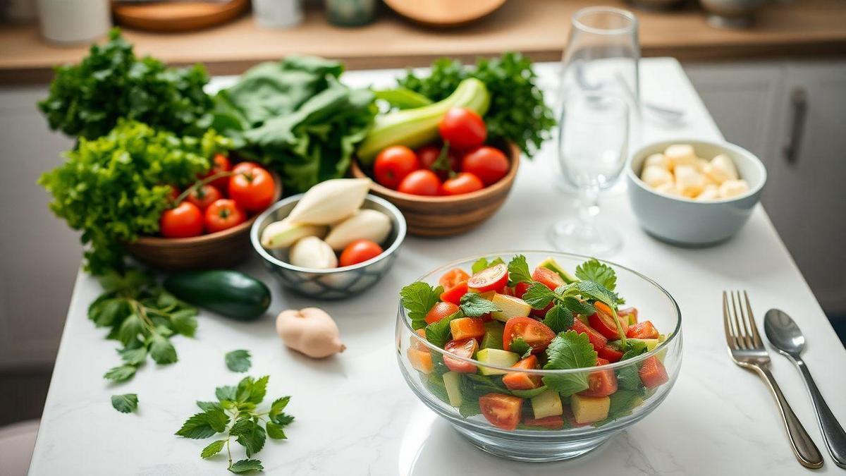 Dicas para Preparar Receitas de Saladas Saudáveis
