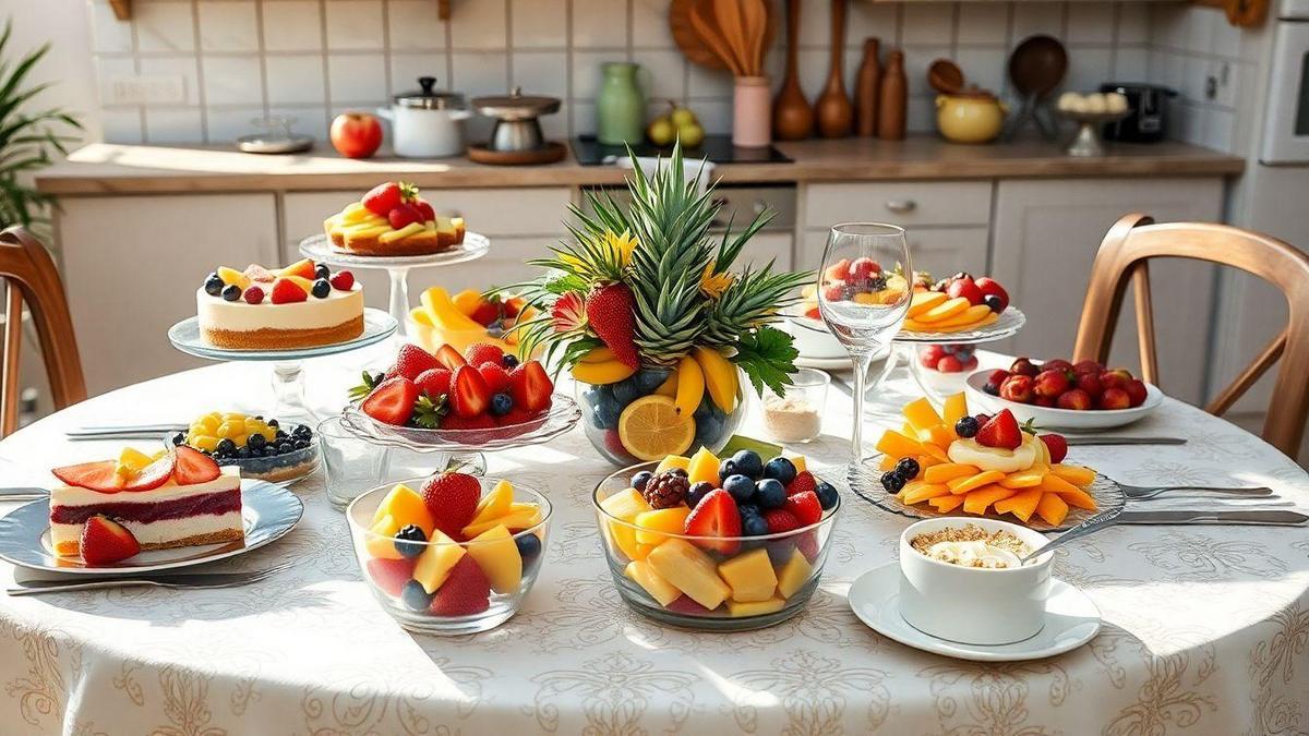 Dicas para Preparar Sobremesas com Frutas Frescas