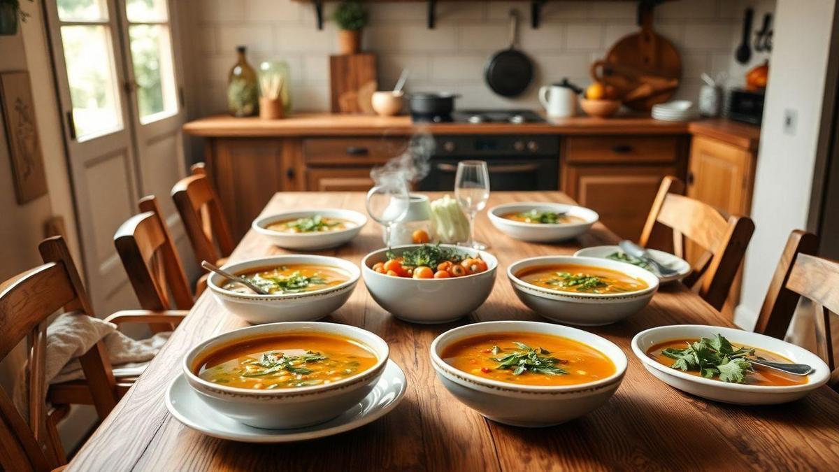 Dicas para Preparar Sopas Saudáveis e Deliciosas