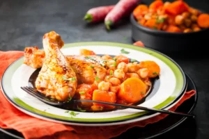Frango com Grão-de-Bico na Air Fryer: Uma Receita Saudável e Saborosa